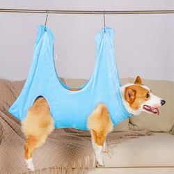 dog restraint sling grooming hammock