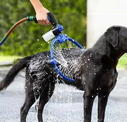 360 degree dog shower attachment