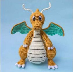 draconite  amigurumi pdf pattern toys patterns