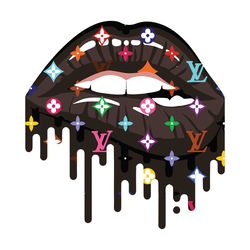 lv dark lip logo svg