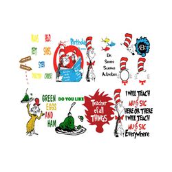 dr seuss svg bundle, dr seuss svg, cat in the hat svg, thing 1 thing 2 svg, dr seuss abc svg, dr seuss quotes, dr seuss