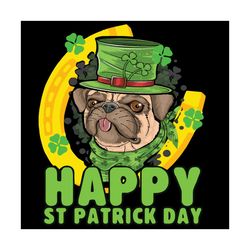 bulldog haqppy st patrick day svg, patrick svg, st patrick day svg, st patrick svg, st patrick day 2021, irish svg, clov