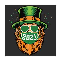 man wear mask svg, patrick svg, st patrick day svg, st patrick svg, st patrick day 2021, irish svg, clover svg, shamrock