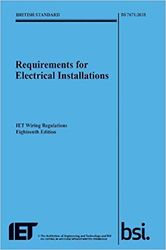 requirements for electrical installations, iet wiring regulations, eighteenth edition