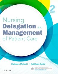 nursing delegation and management of patient care 2nd edition