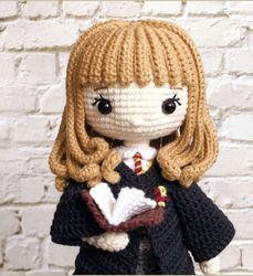 hermione granger  amigurumi pdf pattern toys patterns