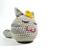 lucky cat slime amigurumi