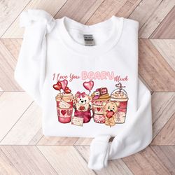 i love you beary much valentines t-shirt, valentines day shirt, heart bear shirt, valentines tee, love shirt, unisex fit