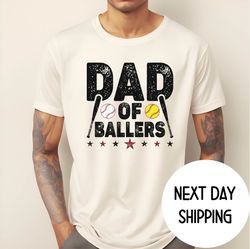 dad of ballers shirt ,baseball dad shirt, fathers day gift for baseball lovers dad , fathers day gif