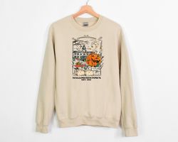 vintage halloweentown est 1998 sweatshirt, halloweentown sweatshirt, halloween gift shirt, halloween party tees, pumpkin