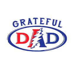 grateful dead grateful dad happy fathers day svg