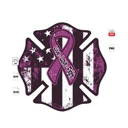 live love fight, fireman svg, breast cancer gift, america flag, breast cancer svg, cancer awareness, cancer ribbon svg,