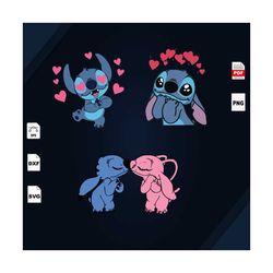 stitch bundle, stitch svg, stitch killer vector svg, valentine stitch svg, funny stitch shirt, scary stitch, stitch love