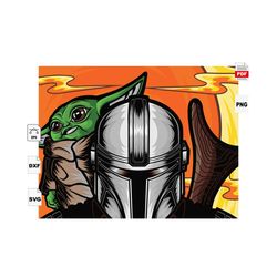 mandalorian and baby yoda, mandalorian, mando, star war svg, baby yoda svg, star wars cricut, yoda lover, mandalorian sh