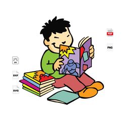 boy love reading, trending svg, reading day svg, love reading day, book svg, boy svg, cute boy, boy read book, book love