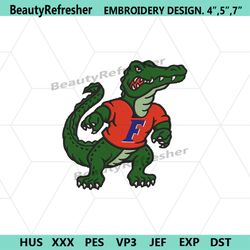 florida gators iconic logo embroidery files, ncaa embroidery files, florida gators file