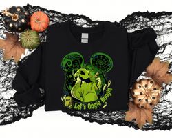 let's ooogie boogie sweatshirt, boogie man tee, halloween boogie, disney halloween shirt, nightmare before christmas, oo