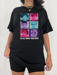 1d crewneck shirt, hs up all night tour 2012 unisex tee shirt