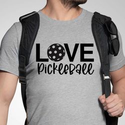 love pickleball shirt, pickleball lover shirt, pickleball shirt, pickleball gift, sports lover tshirt, gift for her, hol