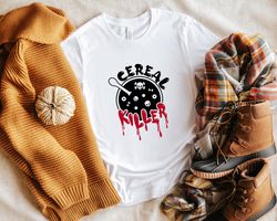 cereal killer shirt, funny halloween t-shirt, trick or treat shirt