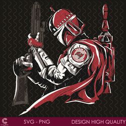 mandalorian tampa bay buccaneers svg, sport svg, tampa bay buccaneers svg