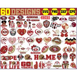 san francisco 49ers logo bundle svg, sport svg, san francisco 49ers svg, san francisc