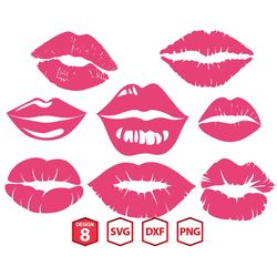 lips svg, dripping lips svg, kiss svg, biting lips svg, lips png, lips clipart, vampire lips svg, love svg