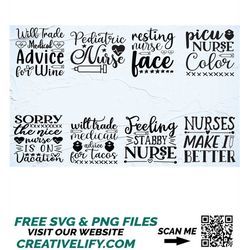 1nurse svg | nurse svg bundle | nursing svg | nurse cut file | doctor svg | nurse quote svg | nurse saying