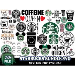 70starbucks bundle svg, trending svg, starbucks svg