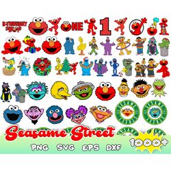 sesame street bundle svg, muppets vector, puppet svg, bundle sesam street svg, street monsters svg, sesame street bundle