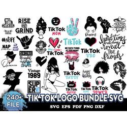 tik tok logo bundle svg, tik tok svg, tik tok logo svg