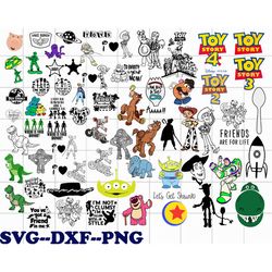 toy story svg, bundle toy story svg, png, dxf, pdf, jpg,...