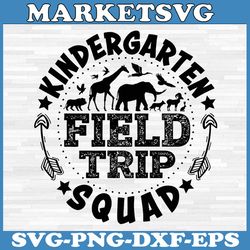 kindergarten zoo field trip squad teacher student kids svg, pre-k zoo field trip school zoo day svg, svg files