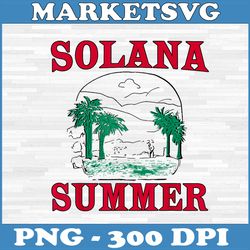 solana summer png, funny summer png, digital file, png high quality, sublimation, instant download