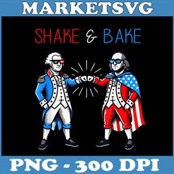 funny shake and bake png, 4th of july couple matching shake png, digital file, png high quality, sublimation