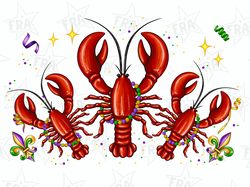 crawfish png sublimation design, mardi gras carnaval png, carnaval png, crawfish season png, sublimation designs downloa