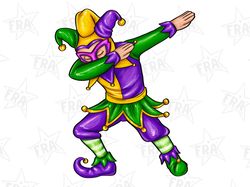 dabbing clown mardi gras png sublimation design download, happy mardi gras png, mardi gras carnival png, sublimate desig