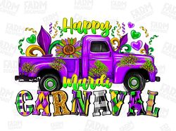 happy mardi  carnaval truck png sublimation design download, western mardi gras png, mardi gras carnival png, sublimate