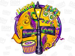 happy mardi gras   png sublimation design, happy mardi gras png, mardi gras carnival png, mrdi gras png, digital downloa