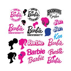 barbie logo svg, barbie svg, barbie movie svg, barbie halloween vector svg