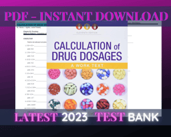 test bank for calculation of drug dosages 11th edition by sheila j. ogden | all chapters included
