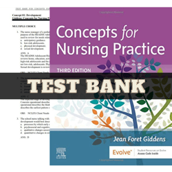 test bank for concepts for nursing practice 3rd edition by jean foret giddens | all chapters included