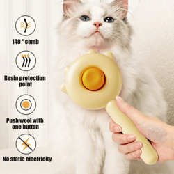 pet grooming needle brush magic massage comb hair remover