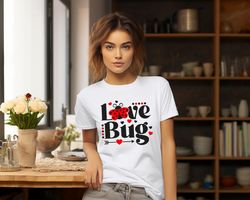 valentine love bug shirt,gift for girlfriend,vintage ladybug shirt,valentines day shirt gift,gift for fiance,gift for wi