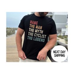 custom biker shirt, custom cyclist shirt , cycling bike bicycle shirt, gift for bike lover, cyclist shirt, gift tshirt f