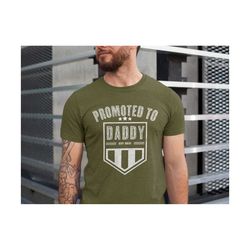 promoted to daddy est. 2021 shirt, best daddy shirt, pregnancy announcement shirt to husband, future dad tshirt.jpg