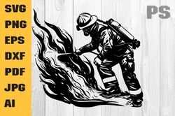 fire fighter svg ,fire fighter clipart , fire fire cutfile , fire fighter shirt svg , firefighter dad svg , rescue svg