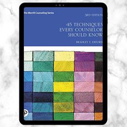 45 techniques every counselor should know, third edition pdf book, ebook pdf download, digital book, pdf book.