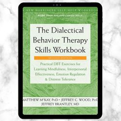the dialectical behavior therapy skills workbook ebook, pdf book, digital download, pdf ebook, digital book pdf