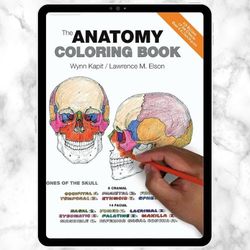 the anatomy coloring book 4th edition